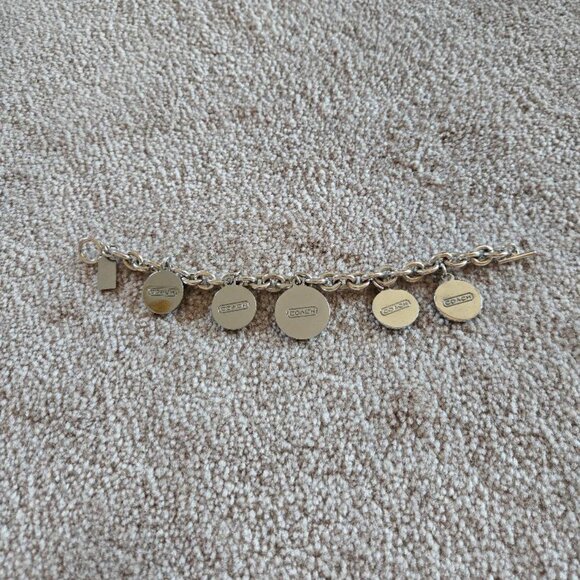 Coach vintage silver charm bracelet- unique - Picture 2 of 8